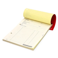 Staples rekeningenblok zelfkopiërend A5 (2 x 50 vellen) 298309