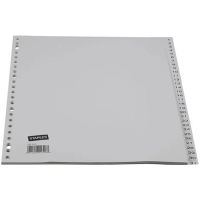Staples voorbedrukte tabbladen A4 23-gaats 1-31 grijs 299353