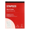 Staples werkbon zelfkopiërend met copystop (2 x 50 vellen) 298392 - 1