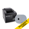 Star TSP143IIU+ ticketprinter zwart bundel met 5 Blue4est kassarollen 80x80x12 081053 - 1
