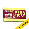 Aanbieding: 12x Stick'n extra sticky notes fluogeel 76 x 127 mm 201724 - 1