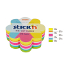 Stick'n Die-Cut notes bloem fluomix 61 x 70 mm (250 vellen) 21833 201735 - 2