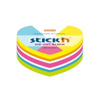 Stick'n Die-Cut notes hart fluomix 61 x 70 mm (250 vellen) 21836 201848