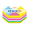 Stick'n Die-Cut notes hexagon fluomix 61 x 70 mm (250 vellen) 21827 201733 - 1