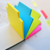 Stick'n bladwijzers 70,2 x 70,2 mm diverse kleuren neon (100 vel) 21560 201748 - 3