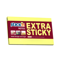 Stick'n extra sticky notes fluogeel 76 x 127 mm 21674 201705