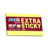 Stick'n extra sticky notes fluogeel 76 x 127 mm