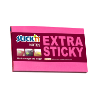 Stick'n extra sticky notes magenta 76 x 127 mm (90 vellen) 21675 201765