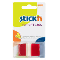 Stick'n index standaard rood  45 x 25 mm (50 tabs) 26021 400891