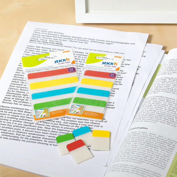 Stick'n indextabs sterk 38 x 25 mm (4 x 20 tabs) 21607 201849 - 3