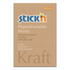 Stick'n zelfklevende notes kraft 51 x 76 mm