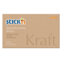 Stick'n zelfklevende notes kraft 76 x 127 mm 21640 400884