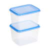 Sunware Club Cuisine transparante diepvriesdozen blauw 1,9 liter (2 stuks) 216822 - 1
