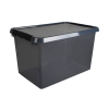 Sunware Comfort line grijs/zwart transparante opbergbox 62 liter 200478 - 1