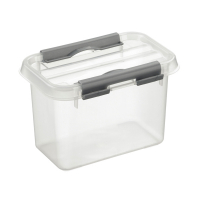Sunware Q-line transparante opbergdoos 0,8 liter 72501209 216526