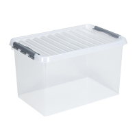 Sunware Q-line transparante opbergdoos 62 liter 83500609 216538
