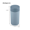 Sunware Sigma Home Food to go drinkbeker blauw 330 ml 216807 - 2