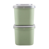 Sunware Sigma Home Food to go lunchbakje groen (set van 2 stuks)