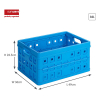 Sunware Square vouwkrat 32 liter blauw 57000011 216545 - 2
