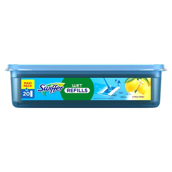 Swiffer vochtige Citrus Fresh vloerdoekjes (20 stuks) SWI00128 - 1