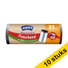 Aanbieding: 10x Swirl vuilniszakken fixeerband voor pedaalemmers 35 liter (10 stuks) SSW00091 - 1