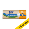 Aanbieding: 10x Swirl vuilniszakken scheurvast & lekvrij met handvatten 20 liter (20 stuks) SSW00079 - 1