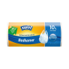 Swirl vuilniszakken antibacterieel handvat badkamer 10 liter (37 stuks)