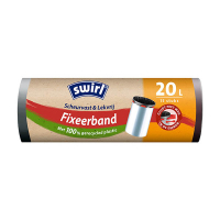 Swirl vuilniszakken met fixeerband voor pedaalemmers 20 liter (15 stuks) SSW00086