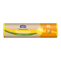 Swirl vuilniszakken met handvatten geparfumeerd lemon & melon 35 liter (20 stuks) SSW00110