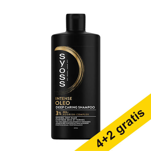 Aanbieding: 6x Syoss Intense Oleo shampoo (440 ml) SSY00341 - 1