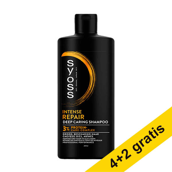 Aanbieding: 6x Syoss Intense Repair shampoo (440 ml) SSY00342 - 1