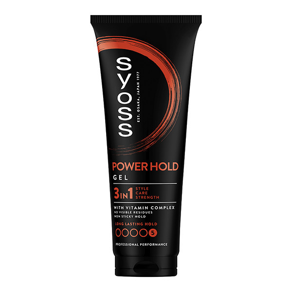Syoss Power Hold haargel (250 ml) SSY00308 - 1