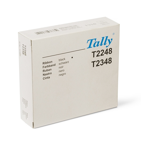 Tally 043837 inktlint zwart (origineel) 043837 085564 - 1