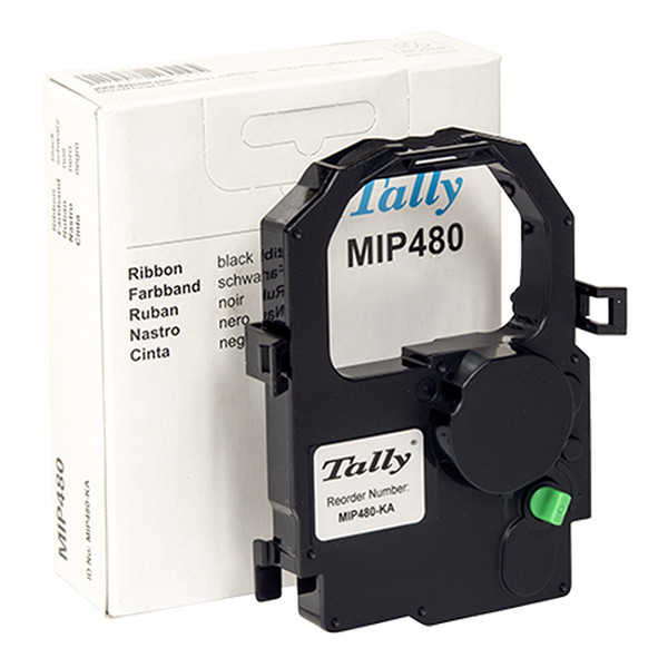 Tally MIP480-KA inktlint zwart (origineel) MIP480-KA 085571 - 1