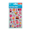 Tanex Puffy & Decorative stickers IJs en Cupcakes (1 vel)