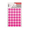 Tanex Smiling Face stickers klein neonroze (2 x 35 stuks)