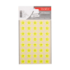 Tanex Stars stickers neongeel (2 x 40 stuks)