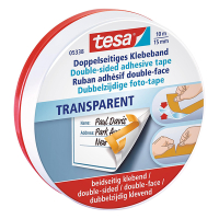 Tesa 5338 dubbelzijdig tape met schutlaag 15 mm x 10 m 05338-00000-01 202254