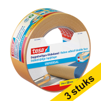 Aanbieding: 3x Tesa 56172 dubbelzijdig tape met schutlaag 50 mm x 25 m