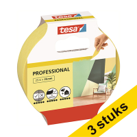 Aanbieding: 3x Tesa Professional schilderstape 25 mm x 25 m