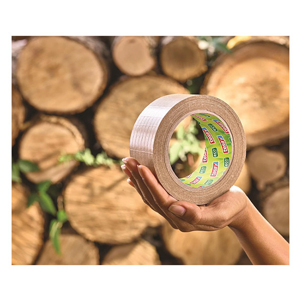 Tesa Eco Ultra Strong verpakkingstape bruin papier 50 mm x 25 m (1 rol) 56000-00000-00 203382 - 7