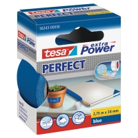 Tesa Extra Power Perfect textieltape blauw 38 mm x 2,75 m 56343-00036-03 202281