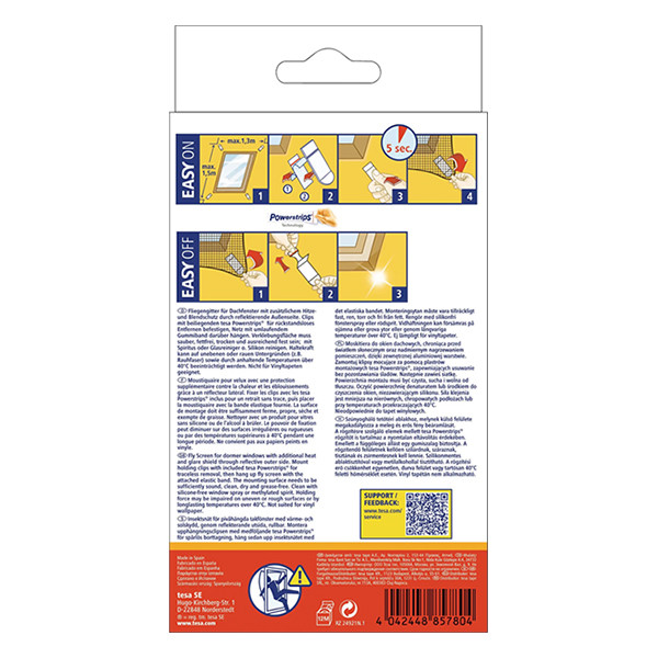 Tesa Insect Stop Sun Protect raam (130 x 150 cm) STE00009 - 2