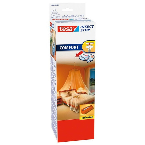 Tesa Insect Stop comfort muggennet (1250 x 250 cm) STE00023 - 1