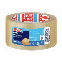 Tesa Pack Extra Strong verpakkingstape transparant 50 mm x 66 m (1 rol) 203401