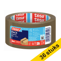 Tesa Pack Strong verpakkingstape bruin 50 mm x 66 m (36 rollen) 202434