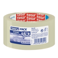 Tesa Pack Strong verpakkingstape transparant 50 mm x 66 m (1 rol) 202330