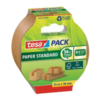 Tesa Paper Standard verpakkingstape bruin 38 mm x 25 m (1 rol) 58293-00000-01 203302
