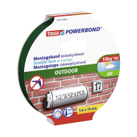 Tesa Powerbond Outdoor dubbelzijdige tape 19 mm x 5 m 55751-00001-03 203358