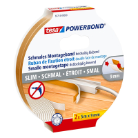 Tesa Powerbond Small dubbelzijdige tape 9 mm x 5 m (2 stuks) 55714-00000-00 203380